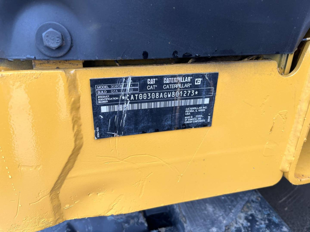 Leasing para CAT 308-07CR CAT 308-07CR: foto 6