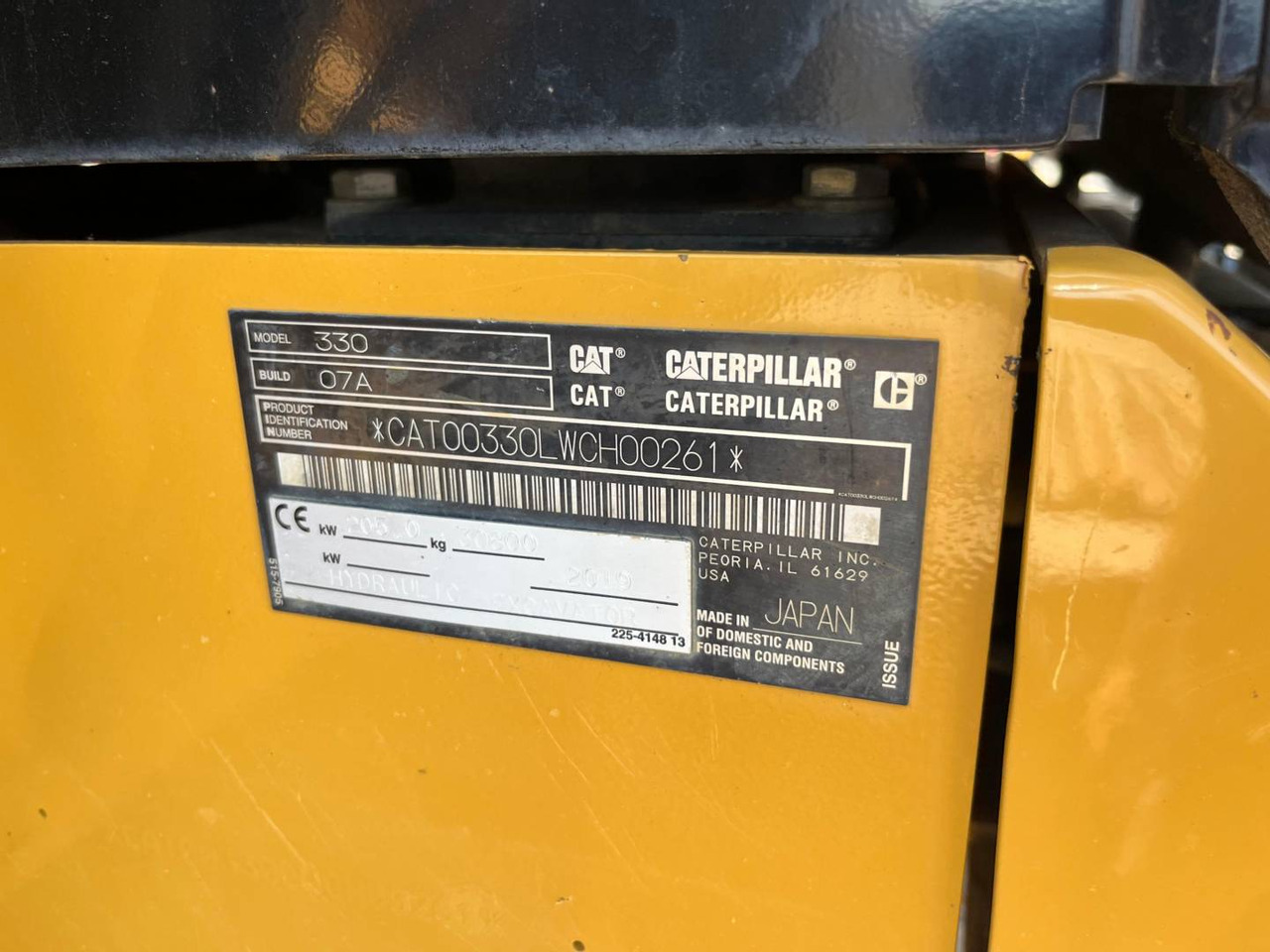 CAT 330-07 - Excavadora de cadenas: foto 5 CAT 330-07 - Excavadora de cadenas: foto 5