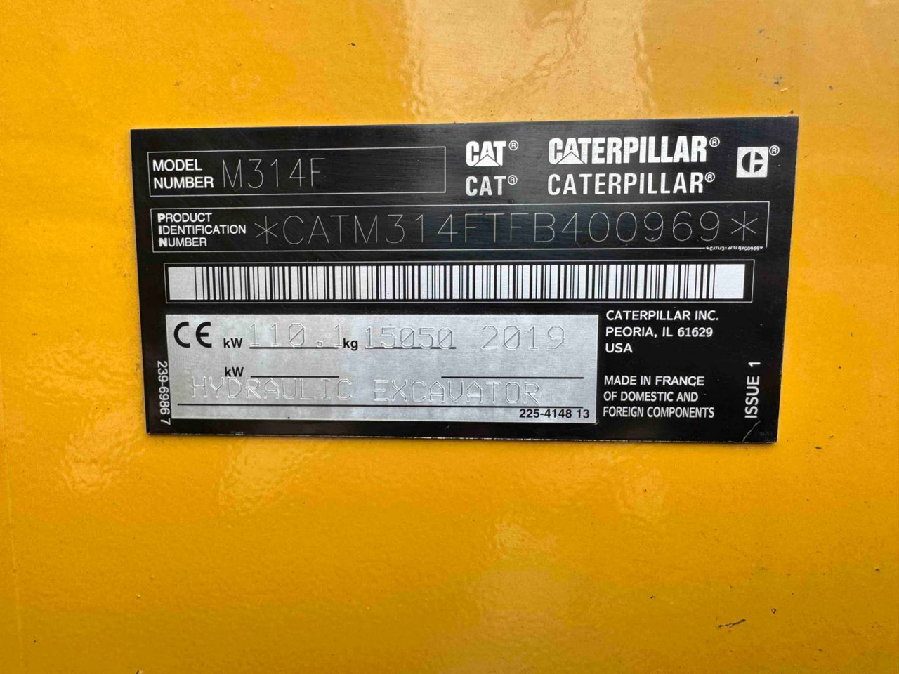 CAT M314F - Excavadora de ruedas: foto 5 CAT M314F - Excavadora de ruedas: foto 5