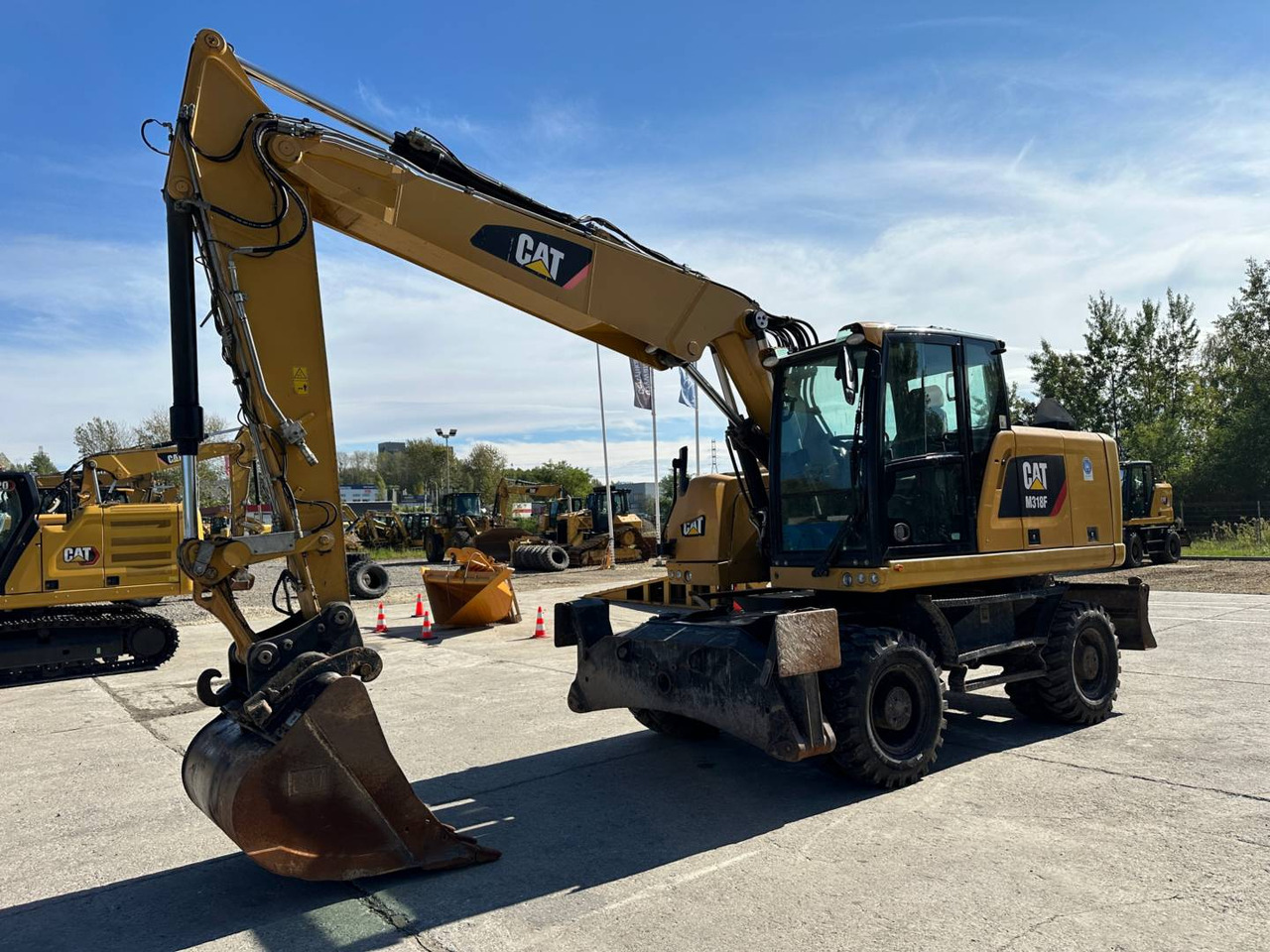 CAT M318F - Cargadora de ruedas: foto 1 CAT M318F - Cargadora de ruedas: foto 1