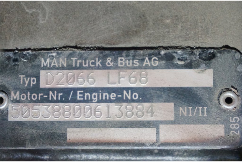 MAN D2066LF68 EURO6 320PS - Motor para Camión: foto 5 MAN D2066LF68 EURO6 320PS - Motor para Camión: foto 5