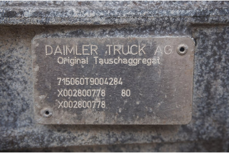 Mercedes-Benz G85-6/6.7-07.73HPS 71506001145844 - Caja de cambios para Camión: foto 5 Mercedes-Benz G85-6/6.7-07.73HPS 71506001145844 - Caja de cambios para Camión: foto 5