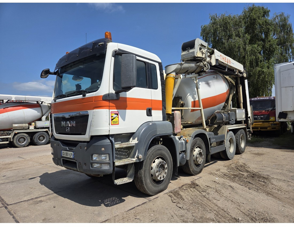 MAN TGS 35.400 8X4 Concrete Mixer Stetter 9m3 Steelsuspension - Camión hormigonera: foto 1 MAN TGS 35.400 8X4 Concrete Mixer Stetter 9m3 Steelsuspension - Camión hormigonera: foto 1
