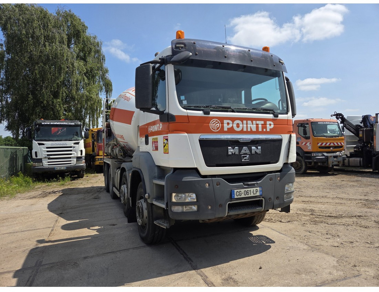 MAN TGS 35.400 8X4 Concrete Mixer Stetter 9m3 Steelsuspension - Camión hormigonera: foto 4 MAN TGS 35.400 8X4 Concrete Mixer Stetter 9m3 Steelsuspension - Camión hormigonera: foto 4