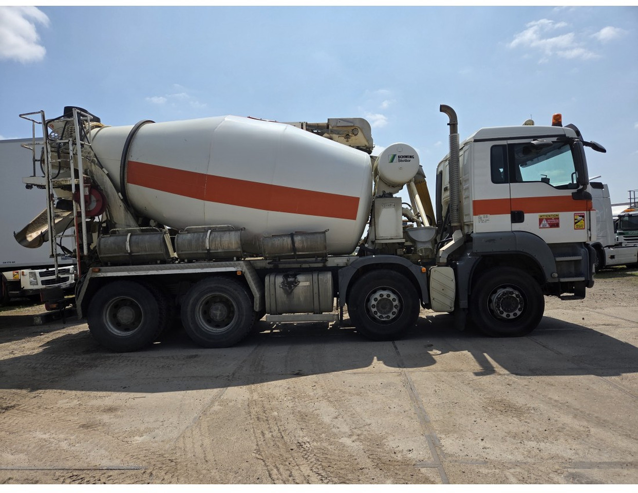 MAN TGS 35.400 8X4 Concrete Mixer Stetter 9m3 Steelsuspension - Camión hormigonera: foto 5 MAN TGS 35.400 8X4 Concrete Mixer Stetter 9m3 Steelsuspension - Camión hormigonera: foto 5