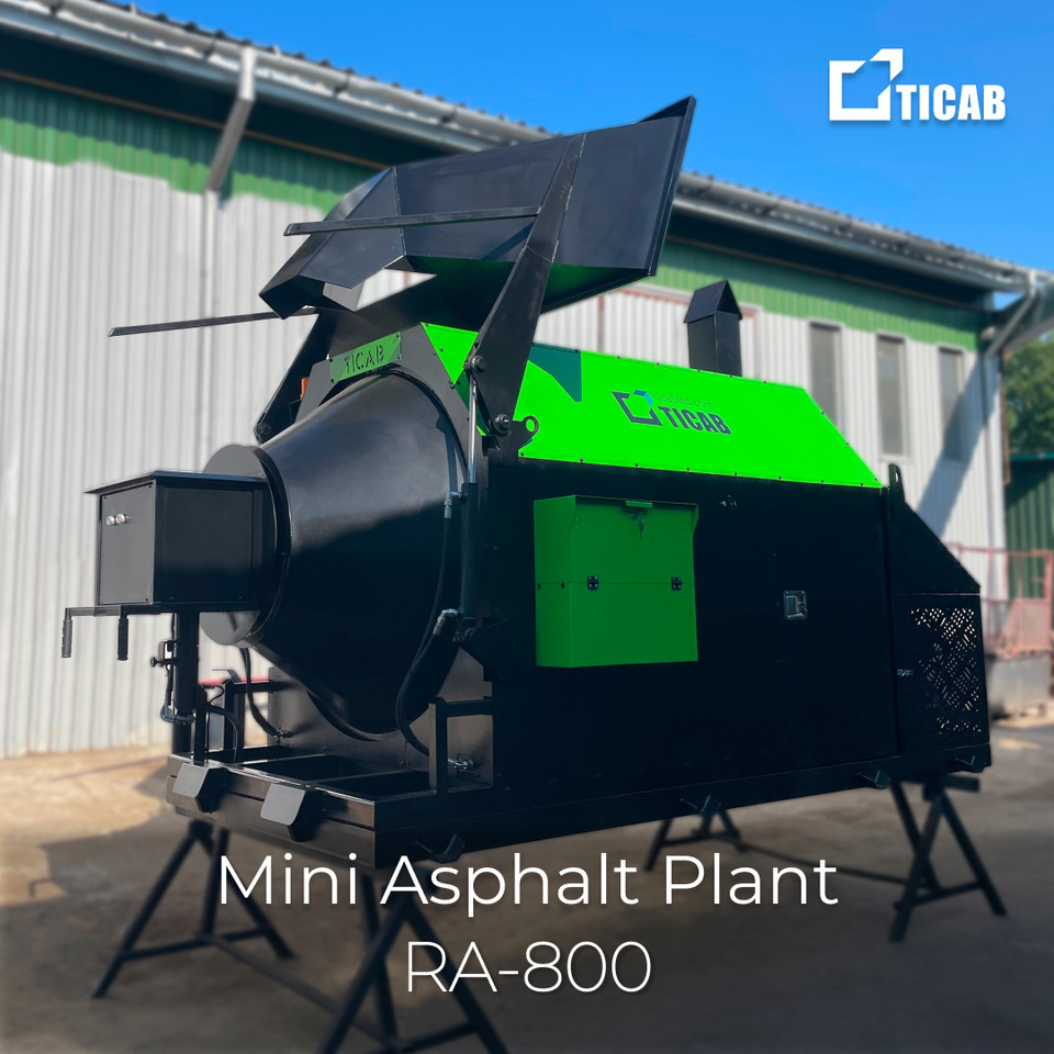 TICAB New Mini-asphalt plant, Asphalt Recycling Machine, Manufacturer, 2.0 t per hour - Planta de asfalto: foto 2 TICAB New Mini-asphalt plant, Asphalt Recycling Machine, Manufacturer, 2.0 t per hour - Planta de asfalto: foto 2