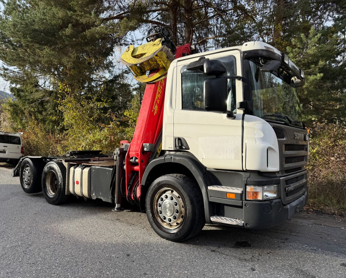 Scania P380 LB 6x2,E4,Palfinger Epsilon E165Z Plus,Kran - Cabeza tractora: foto 1 Scania P380 LB 6x2,E4,Palfinger Epsilon E165Z Plus,Kran - Cabeza tractora: foto 1
