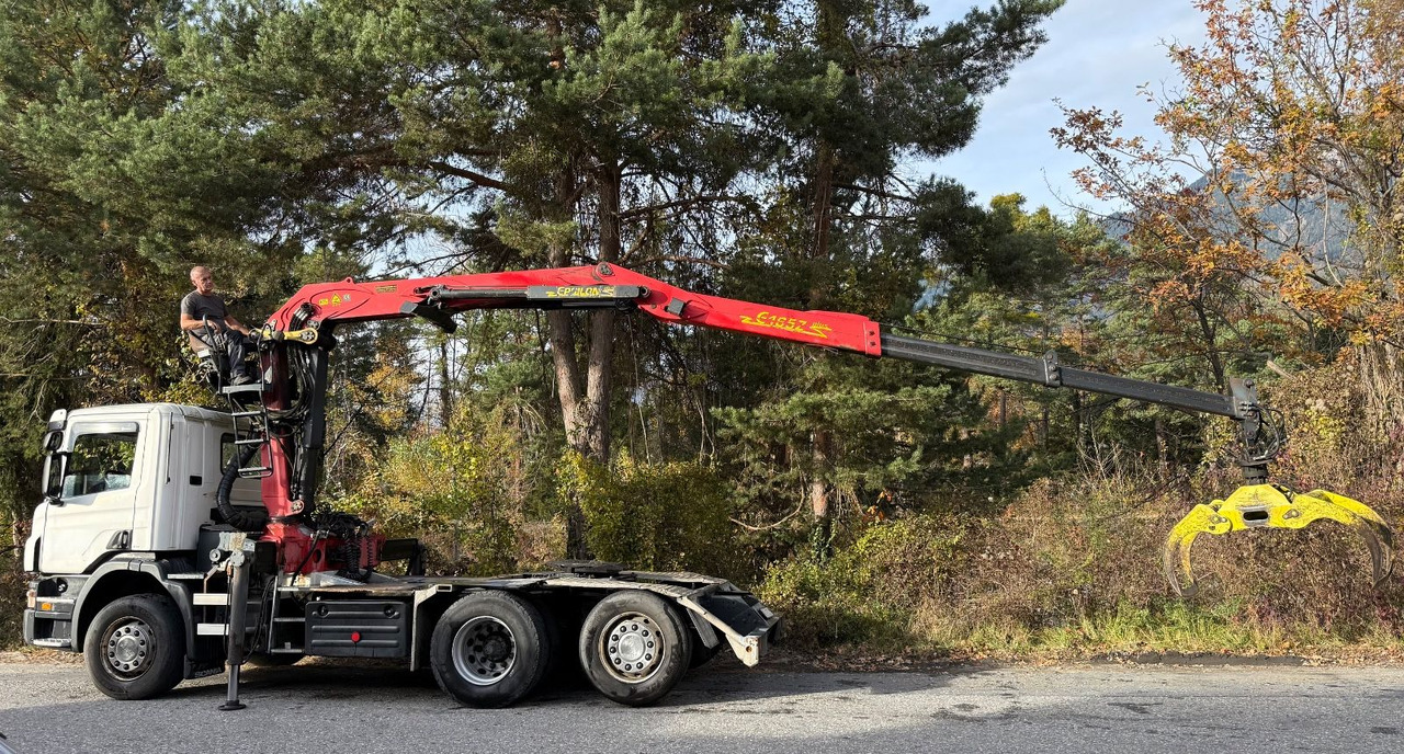 Scania P380 LB 6x2,E4,Palfinger Epsilon E165Z Plus,Kran - Cabeza tractora: foto 3 Scania P380 LB 6x2,E4,Palfinger Epsilon E165Z Plus,Kran - Cabeza tractora: foto 3