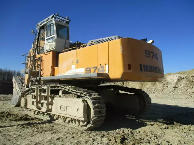 2013 Liebherr R 974 C Hochlöffel - Excavadora de cadenas: foto 2 2013 Liebherr R 974 C Hochlöffel - Excavadora de cadenas: foto 2