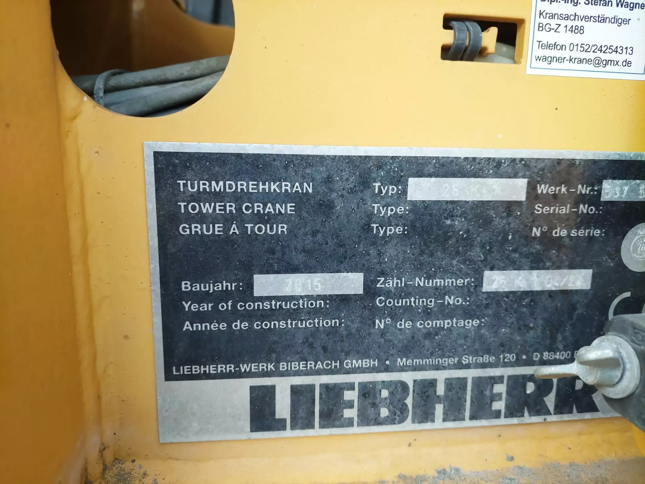 Grúa automontante 2015 Liebherr 26K.1: foto 6