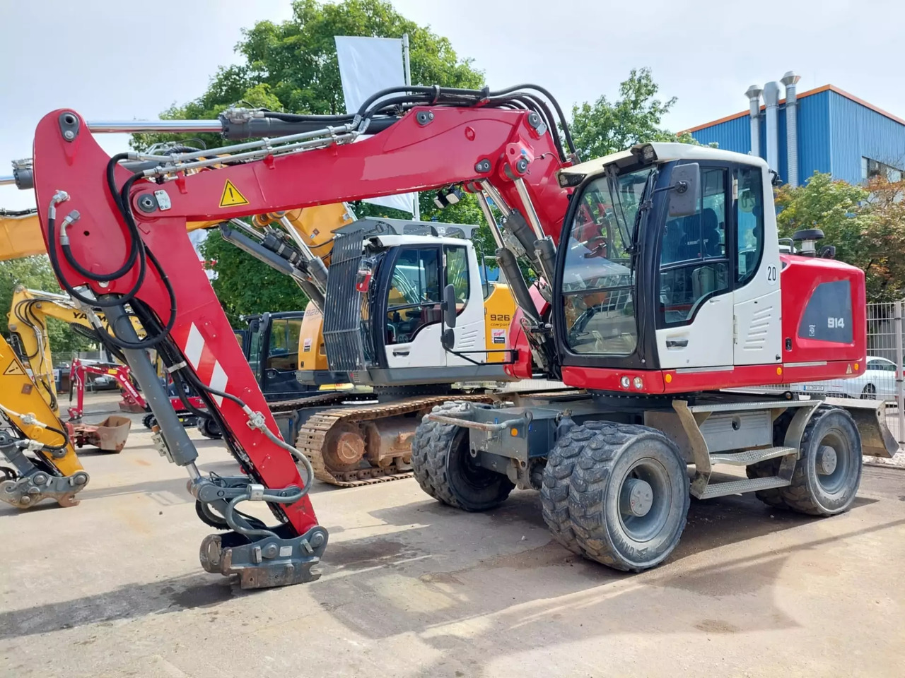 2018 Liebherr A 914Litronic - Excavadora de ruedas: foto 1 2018 Liebherr A 914Litronic - Excavadora de ruedas: foto 1