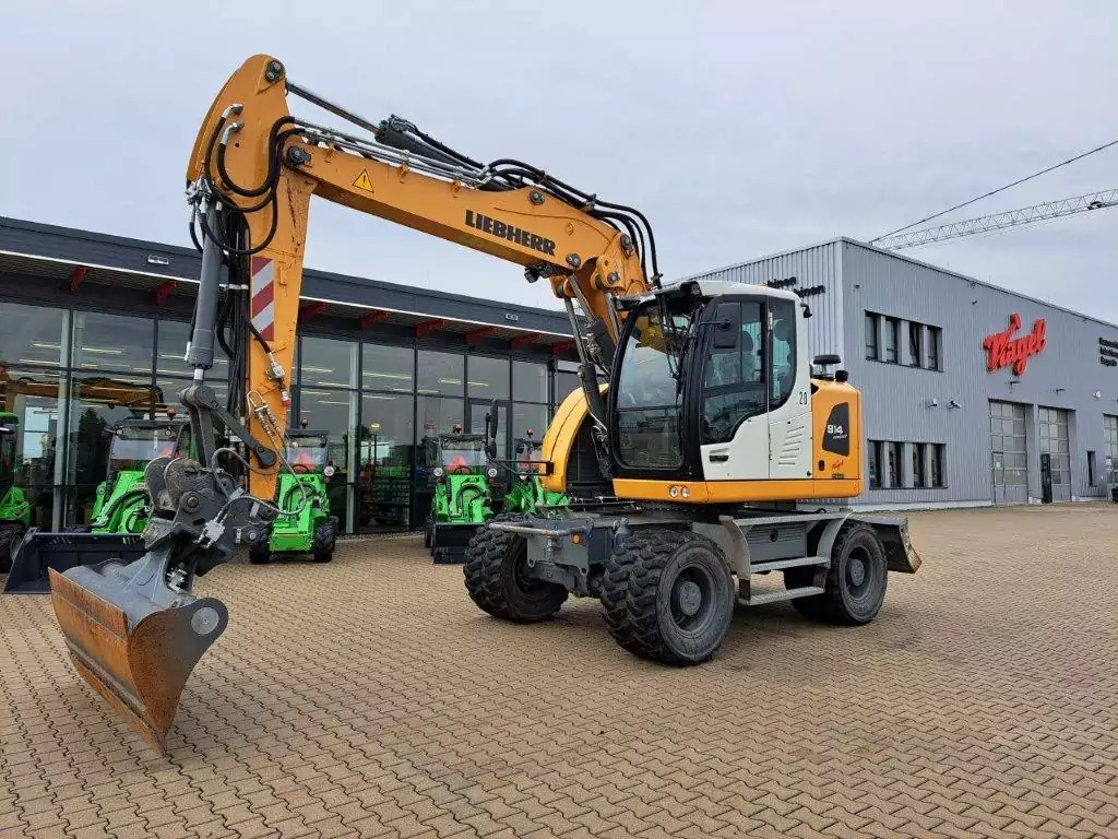2022 Liebherr A 914 Compact Litronic G6.0-D - Excavadora de ruedas: foto 1 2022 Liebherr A 914 Compact Litronic G6.0-D - Excavadora de ruedas: foto 1