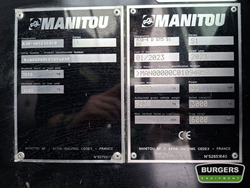 Manitou M30-4 - Carretilla todo terreno: foto 5 Manitou M30-4 - Carretilla todo terreno: foto 5