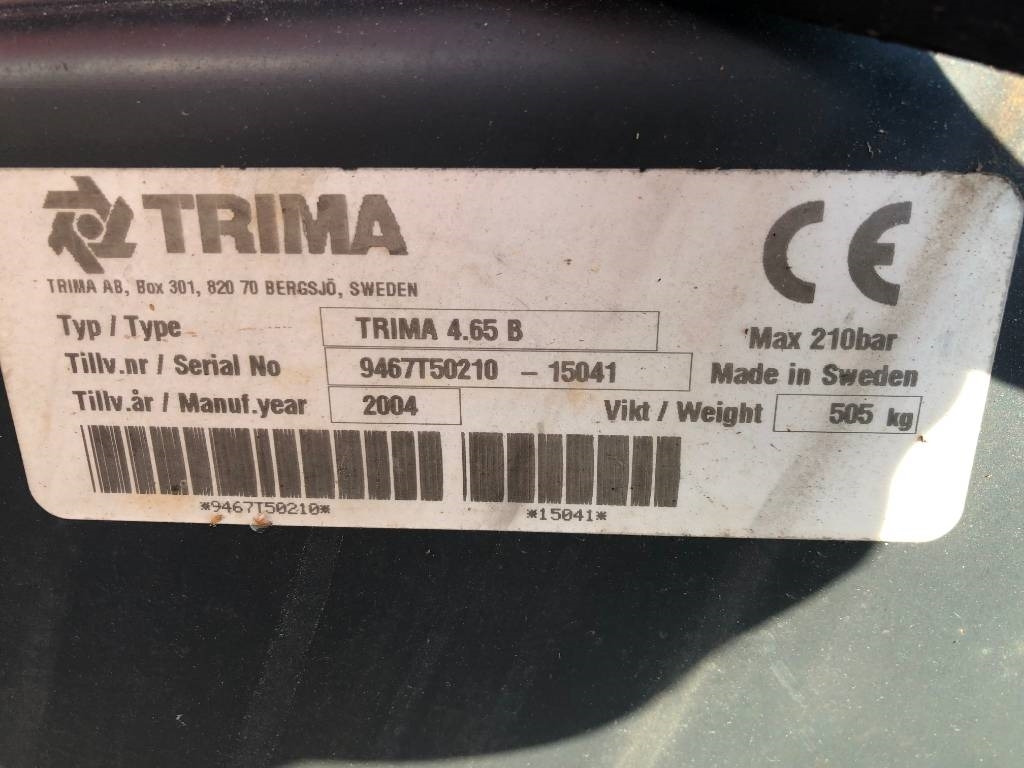 Reservdelar till Trima 465 B lastare - Cargador frontal para tractor: foto 2 Reservdelar till Trima 465 B lastare - Cargador frontal para tractor: foto 2