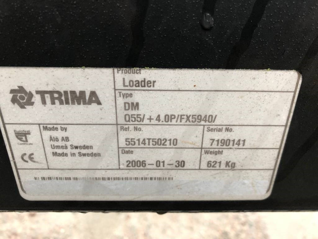 Reservdelar till Trima / Ålö +4,0P lastare - Cargador frontal para tractor: foto 3 Reservdelar till Trima / Ålö +4,0P lastare - Cargador frontal para tractor: foto 3