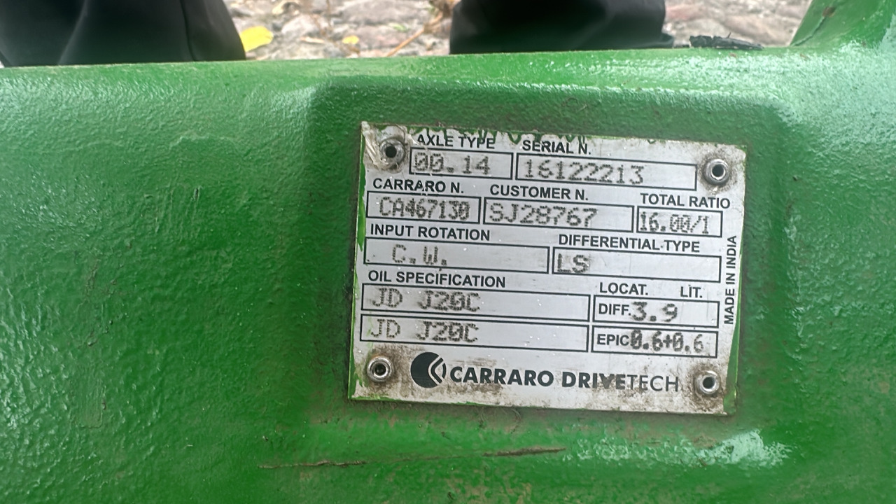 Belka mostu john deere carraro wkład mostu zwolnica - Mando final para Maquinaria agrícola: foto 2 Belka mostu john deere carraro wkład mostu zwolnica - Mando final para Maquinaria agrícola: foto 2