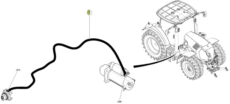 Claas Arion 550-520 650-620 - kabel wiązka elektryczna 0021503053 - Cables/ Alambres para Tractor: foto 1 Claas Arion 550-520 650-620 - kabel wiązka elektryczna 0021503053 - Cables/ Alambres para Tractor: foto 1