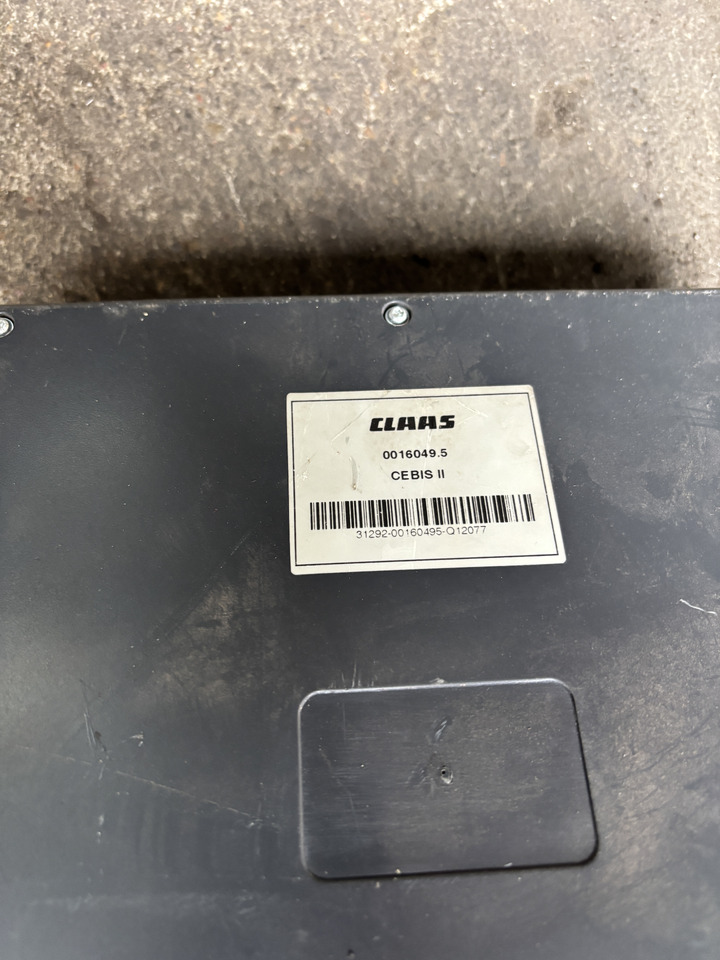 Claas Lexion - monitor terminal Cebis II 0016049.5 016049.5 - Sistema eléctrico: foto 3 Claas Lexion - monitor terminal Cebis II 0016049.5 016049.5 - Sistema eléctrico: foto 3
