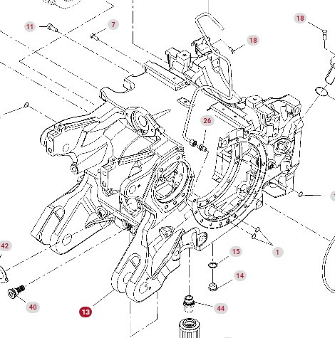 Fendt Vario 1038 1042 1046 1050 GEN 3 Obudowa Środkowa Centralna Przedniej Osi F530300210260 - Eje delantero para Maquinaria agrícola: foto 1 Fendt Vario 1038 1042 1046 1050 GEN 3 Obudowa Środkowa Centralna Przedniej Osi F530300210260 - Eje delantero para Maquinaria agrícola: foto 1