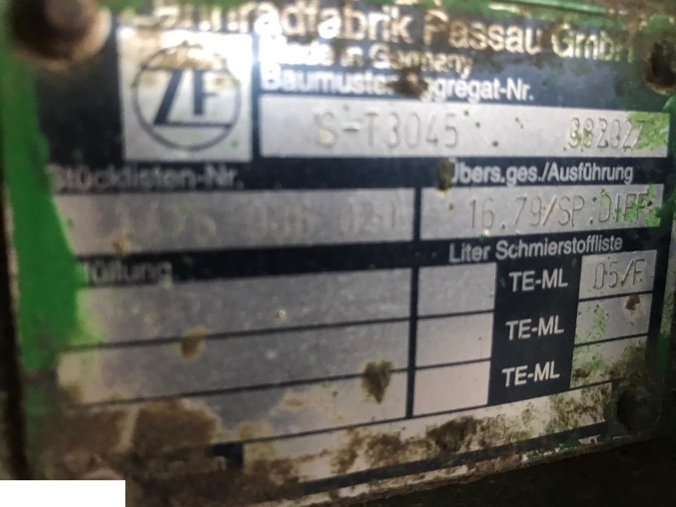 Bastidor/ Chasis para Maquinaria agrícola John Deere 3400 - CZĘŚCI - Zaczep: foto 8