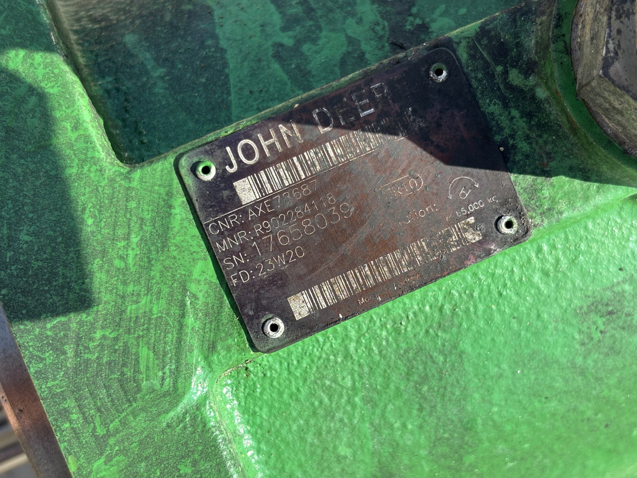 John Deere 8200 8400 8600 9500 9800 Hydromotor AXE78687 - Motor hidráulico para Maquinaria agrícola: foto 3 John Deere 8200 8400 8600 9500 9800 Hydromotor AXE78687 - Motor hidráulico para Maquinaria agrícola: foto 3