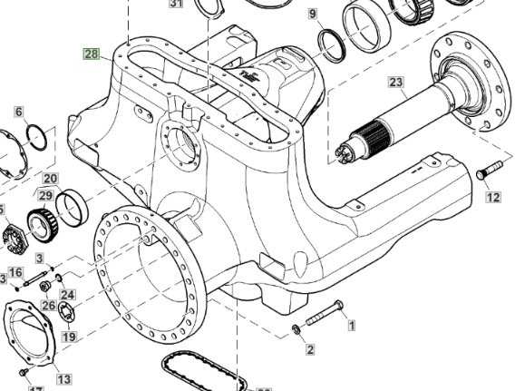 John Deere 9420RX 9470RX 9520RX 9620RX Obudowa Rama RE587772 RE578507 - Bastidor/ Chasis para Maquinaria agrícola: foto 1 John Deere 9420RX 9470RX 9520RX 9620RX Obudowa Rama RE587772 RE578507 - Bastidor/ Chasis para Maquinaria agrícola: foto 1