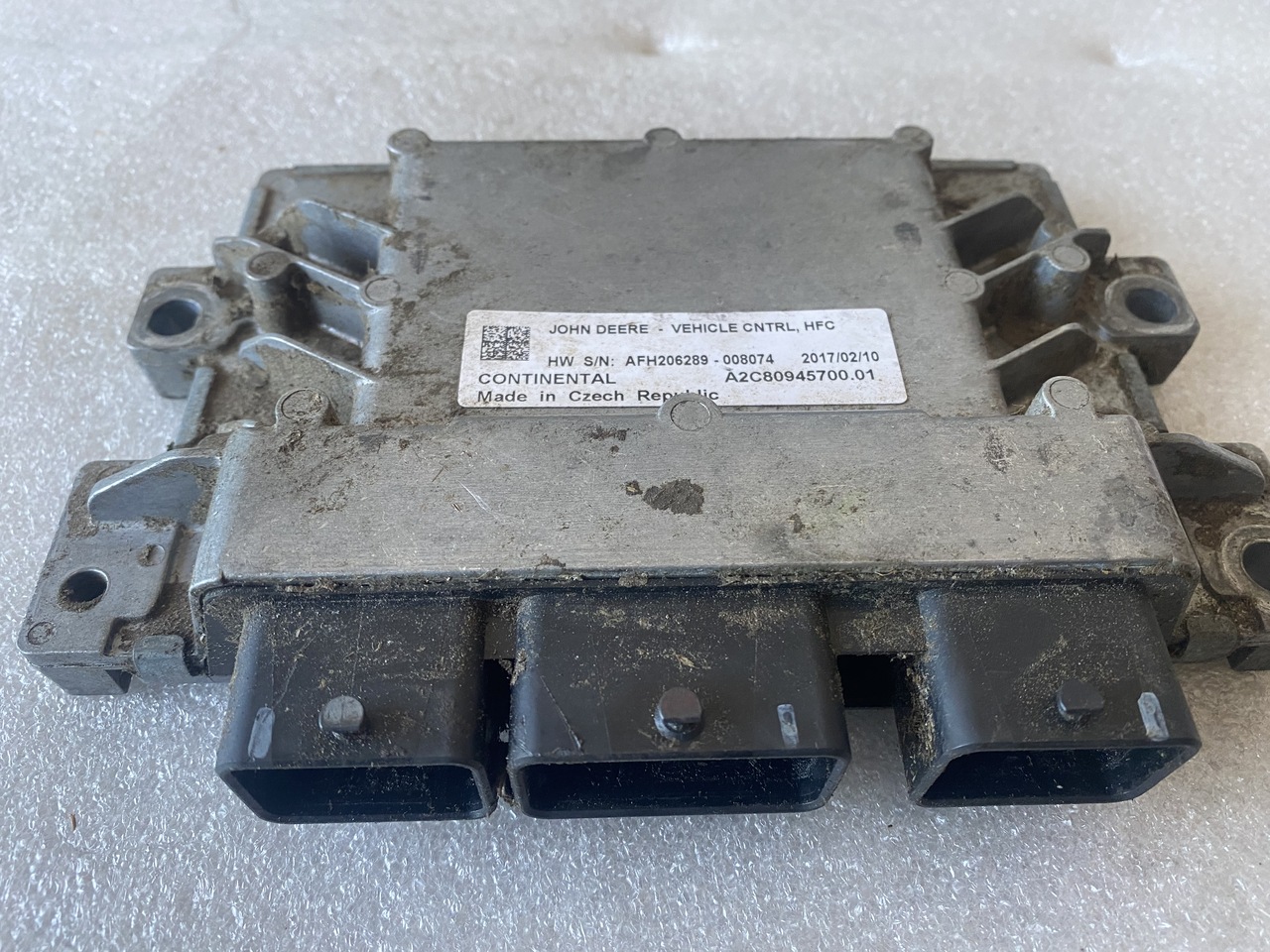 John Deere Vehicle Cntrl HFC - AFH206289 - Unidad de control para Maquinaria agrícola: foto 1 John Deere Vehicle Cntrl HFC - AFH206289 - Unidad de control para Maquinaria agrícola: foto 1