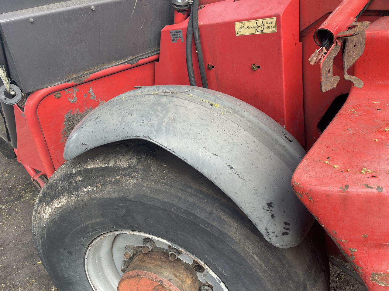 Puerta y piezas para Maquinaria agrícola Manitou MHT 860  - części - błotniki drzwi kabina: foto 6