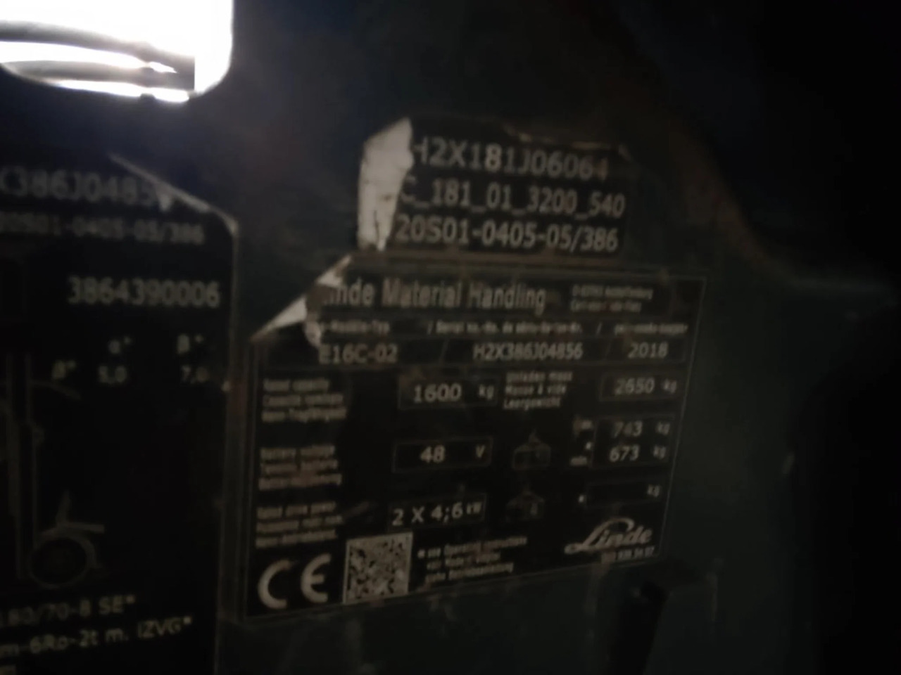 Linde E16C-02 - Carretilla elevadora eléctrica: foto 5 Linde E16C-02 - Carretilla elevadora eléctrica: foto 5