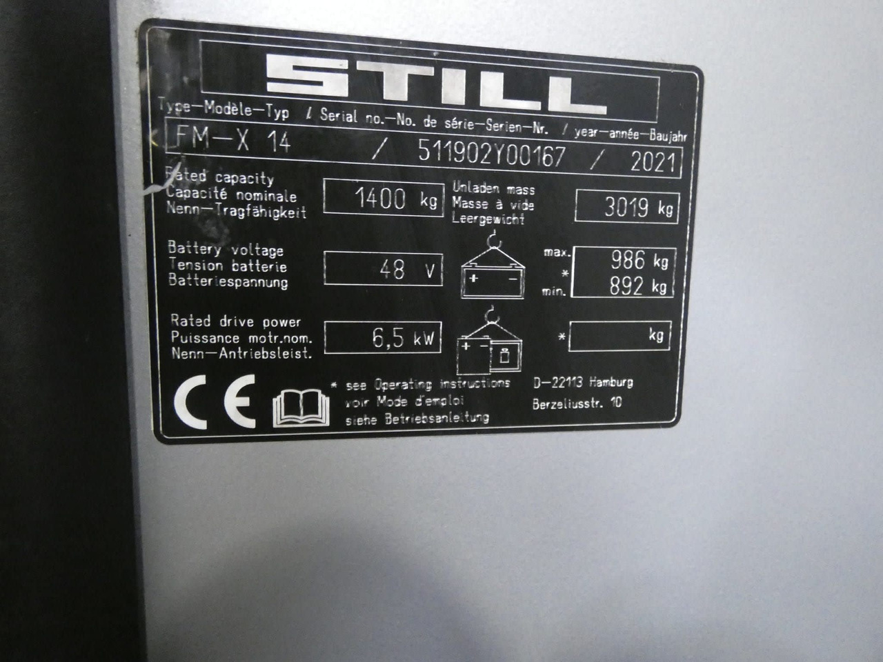 STILL FM-X14 - Retráctil: foto 5 STILL FM-X14 - Retráctil: foto 5