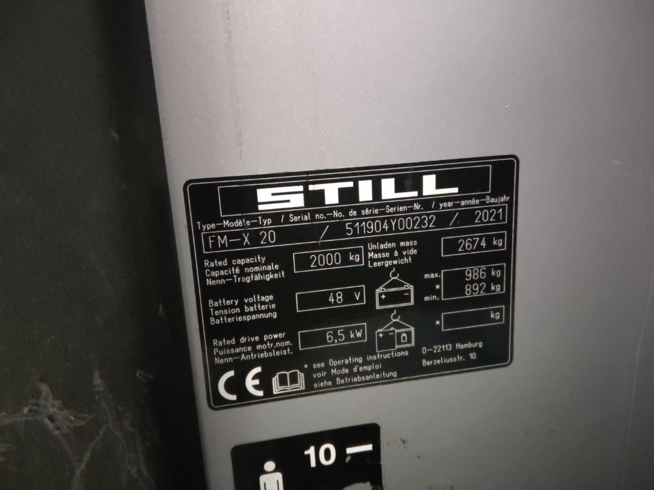 STILL FM-X20 - Retráctil: foto 5 STILL FM-X20 - Retráctil: foto 5