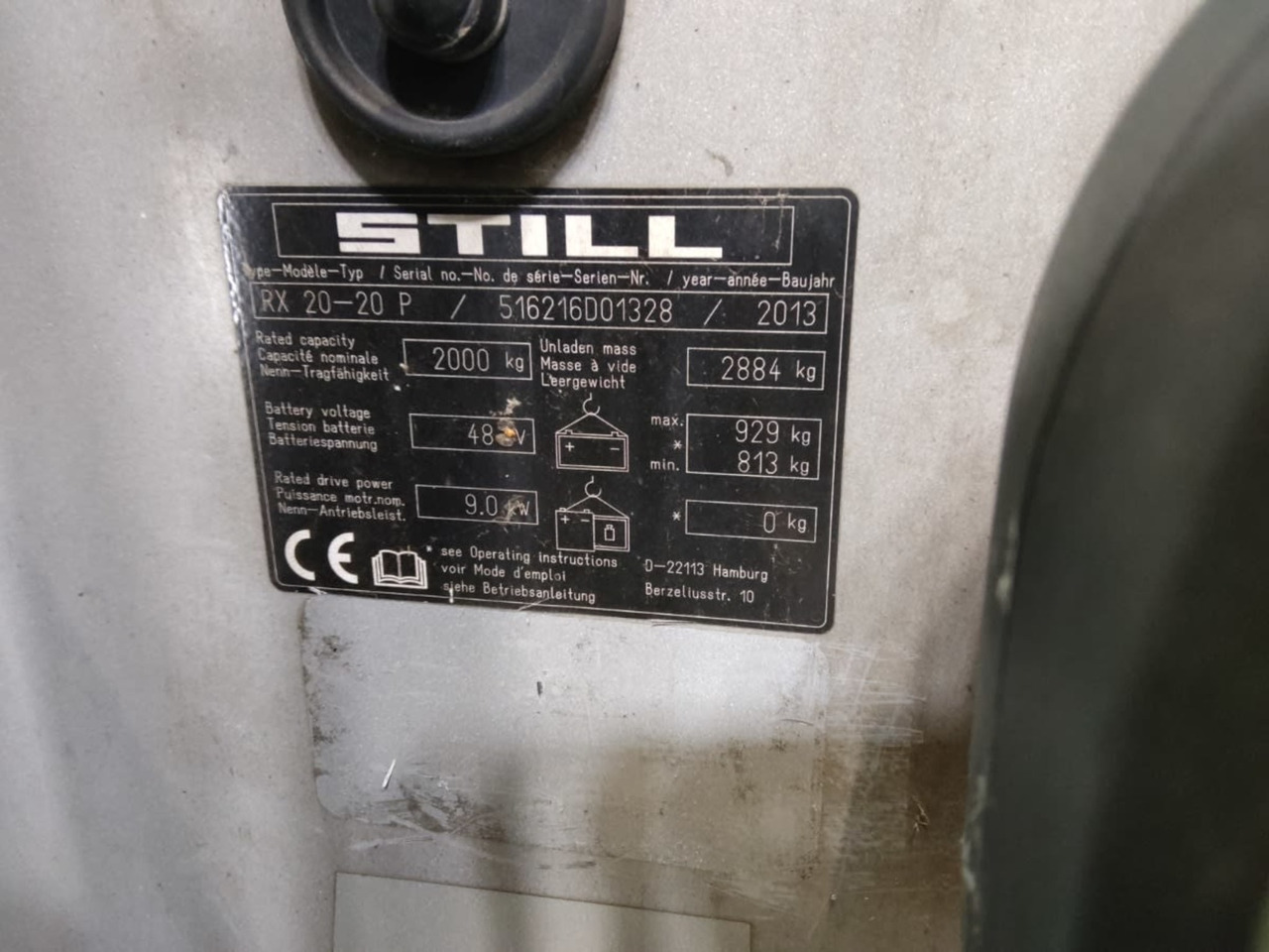 STILL RX20-20P - Carretilla elevadora eléctrica: foto 2 STILL RX20-20P - Carretilla elevadora eléctrica: foto 2