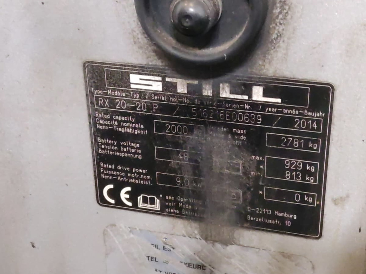 STILL RX20-20P - Carretilla elevadora eléctrica: foto 2 STILL RX20-20P - Carretilla elevadora eléctrica: foto 2