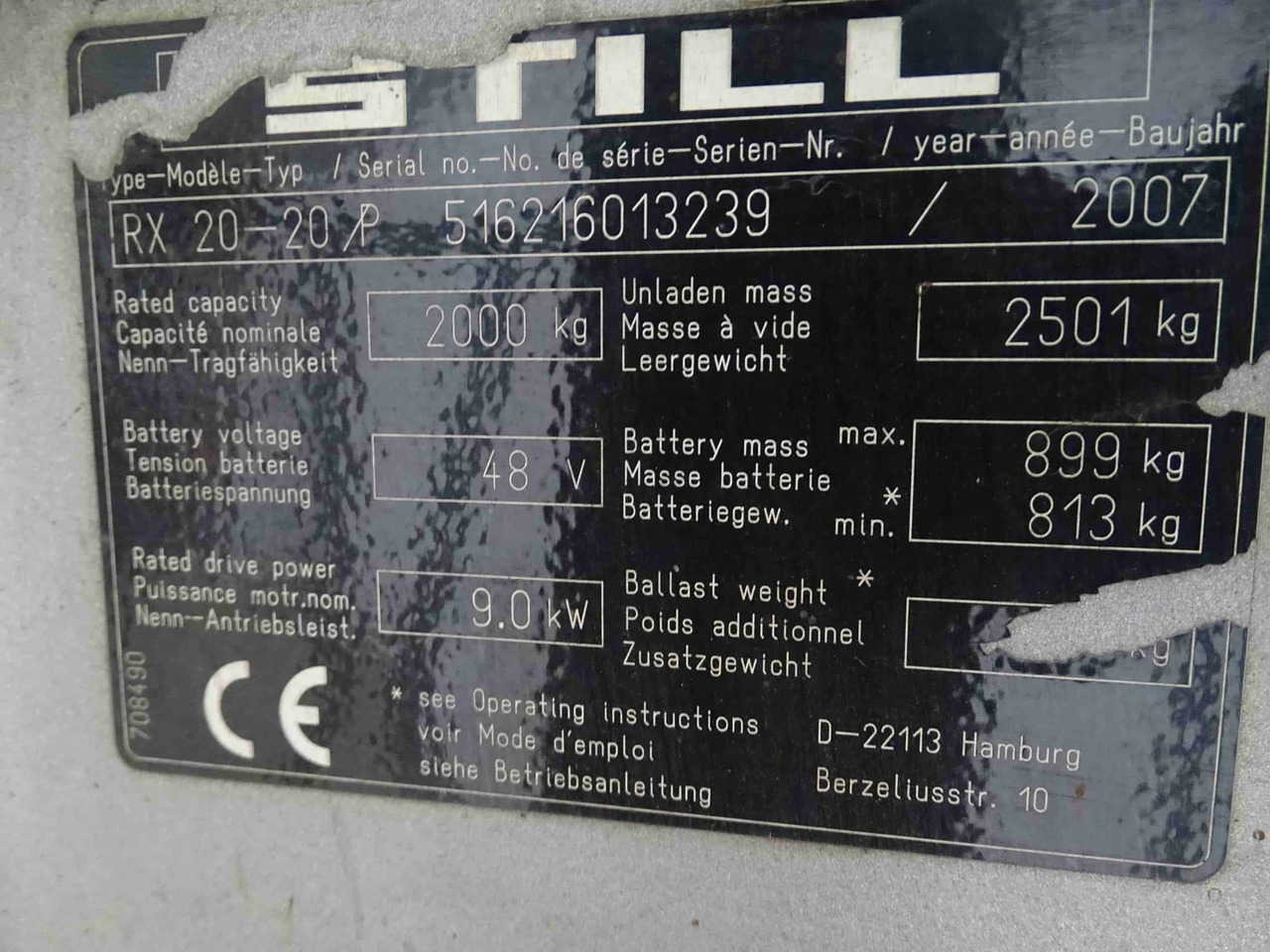 STILL RX20-20P - Carretilla elevadora eléctrica: foto 2 STILL RX20-20P - Carretilla elevadora eléctrica: foto 2