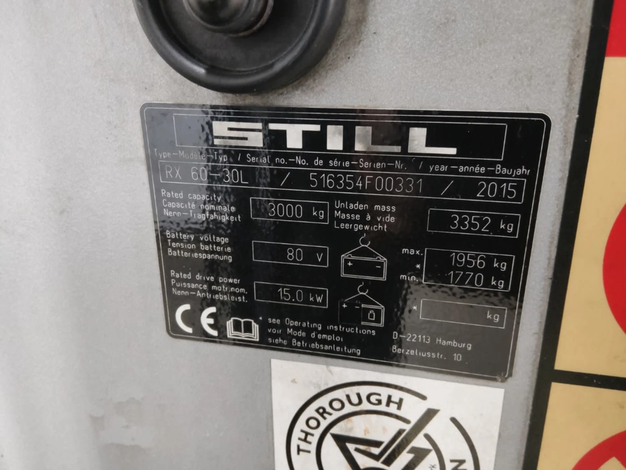 STILL RX60-30L - Carretilla elevadora eléctrica: foto 2 STILL RX60-30L - Carretilla elevadora eléctrica: foto 2