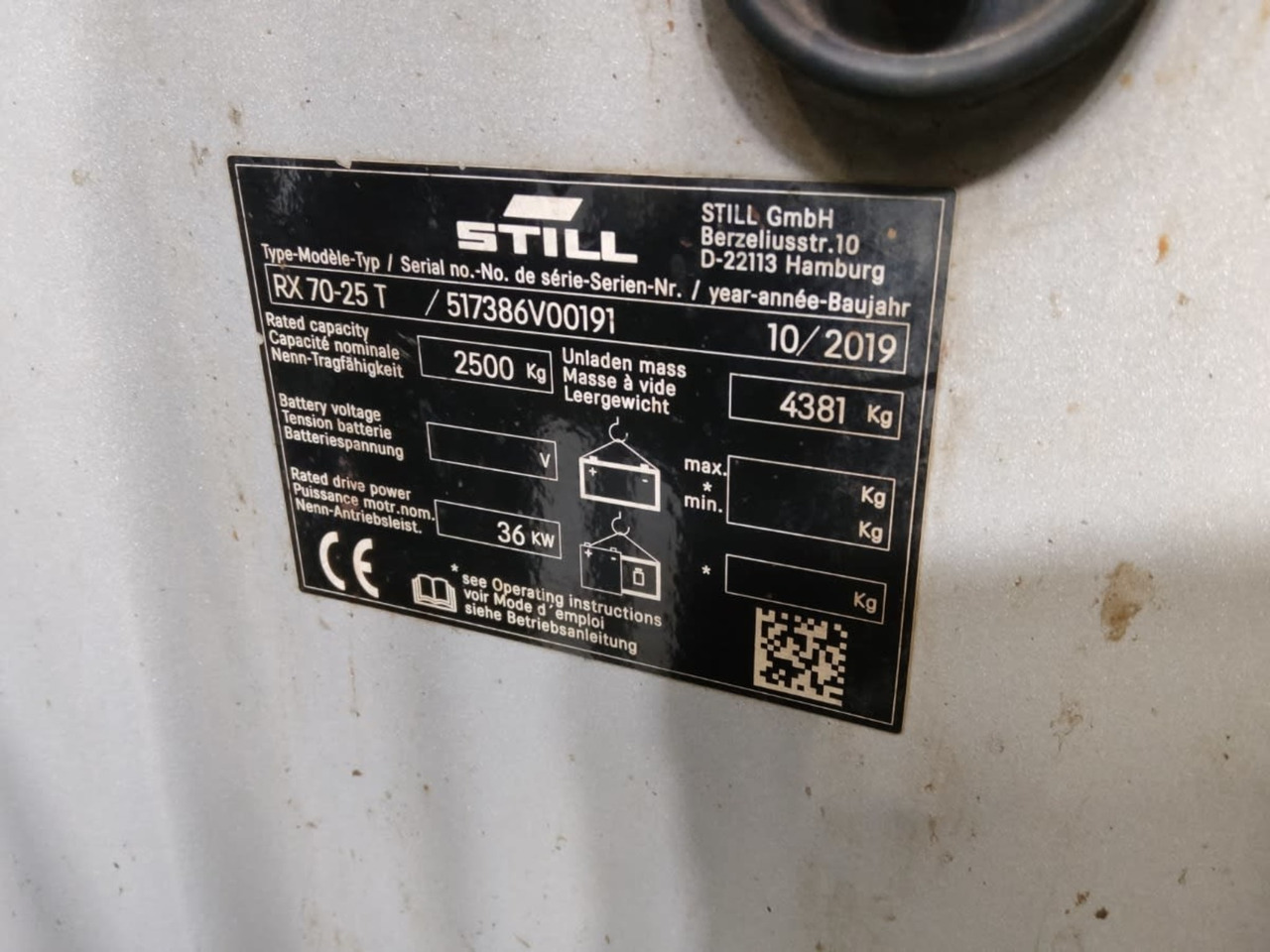 STILL RX70-25T - Carretilla elevadora de gas: foto 2 STILL RX70-25T - Carretilla elevadora de gas: foto 2