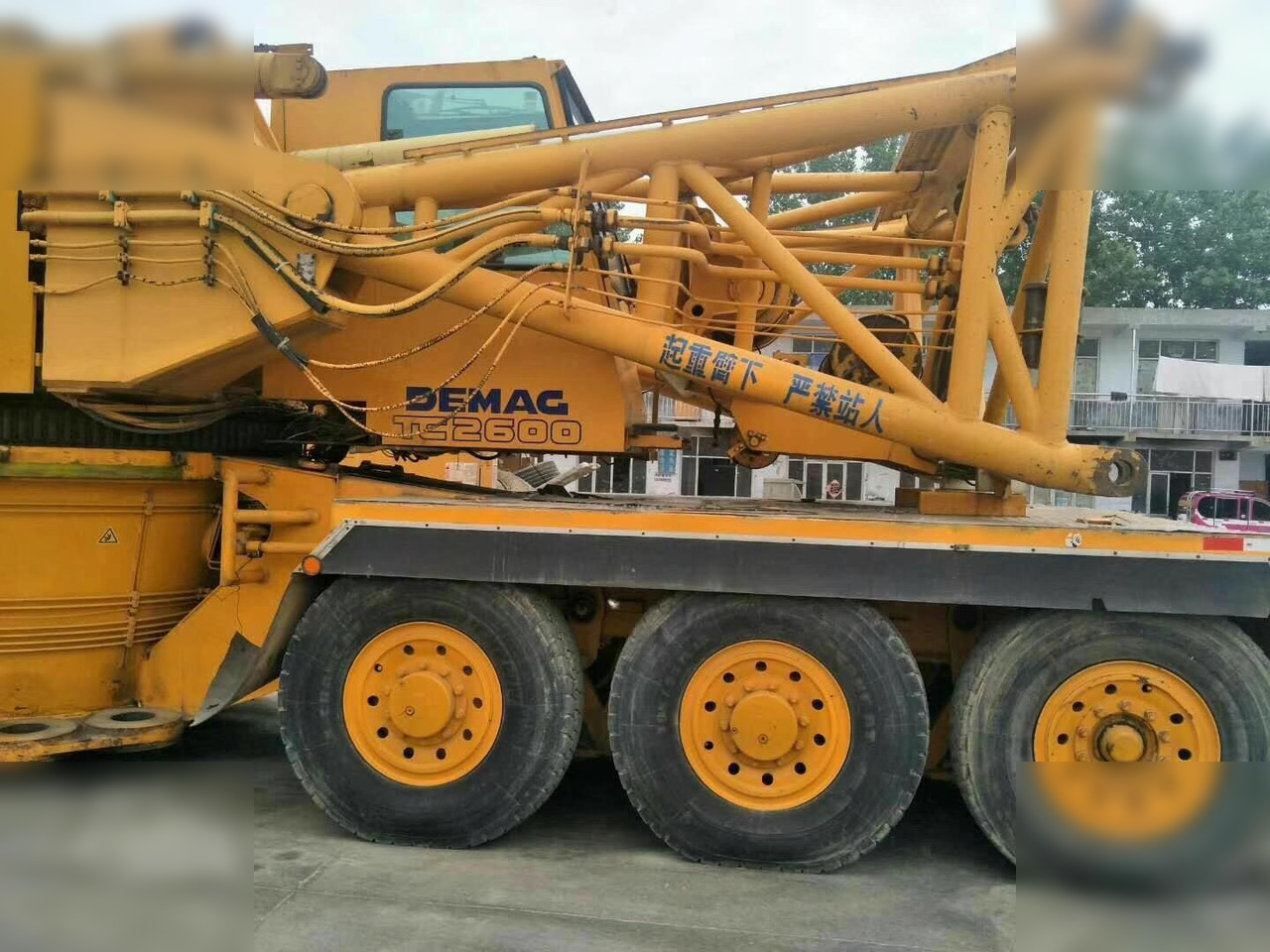 1991 DEMAG TC 2600 - Grúa automontante: foto 4 1991 DEMAG TC 2600 - Grúa automontante: foto 4