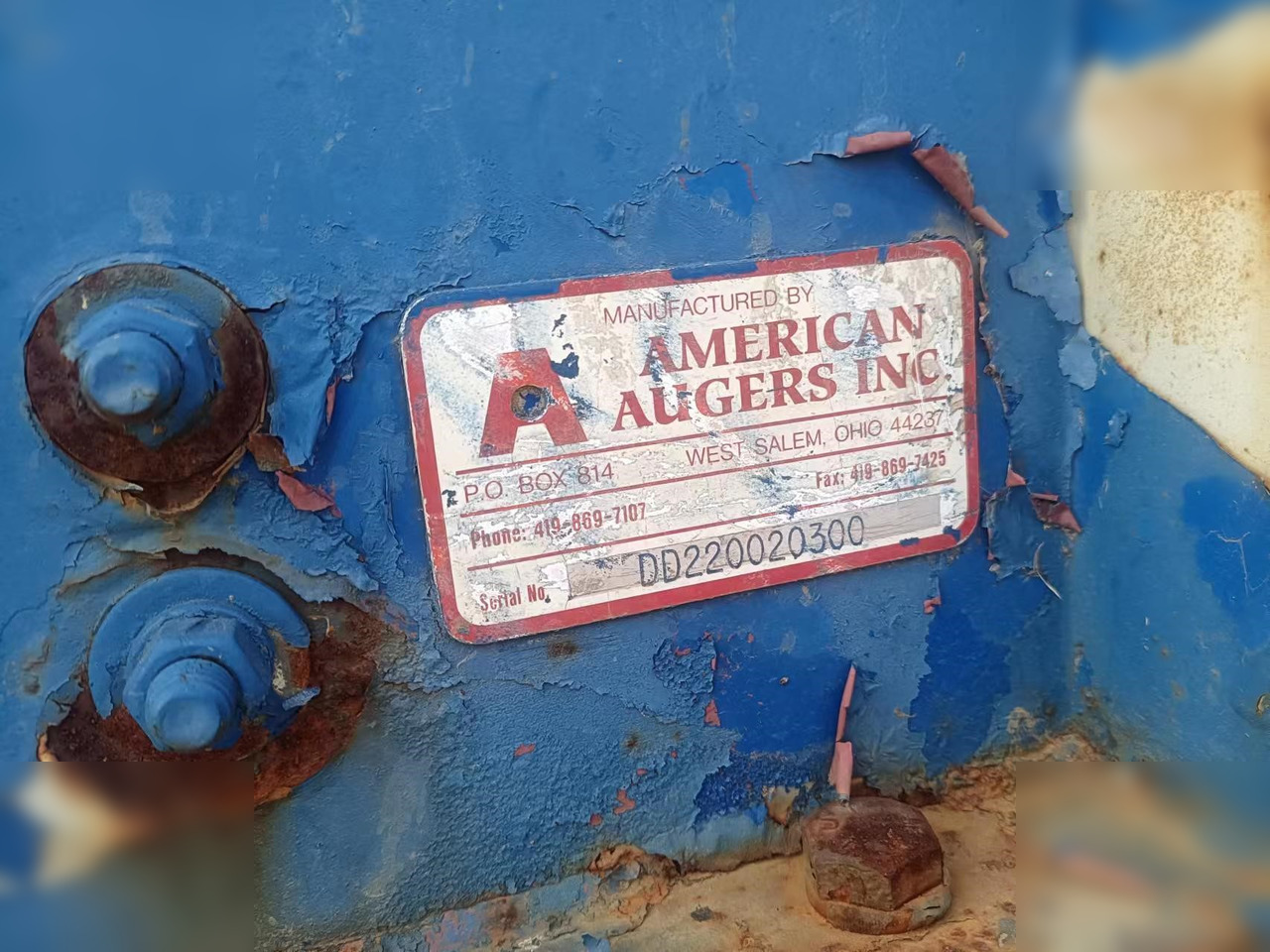 AMERICAN AUGERS DD220 - Perforadora direccional horizontal: foto 5 AMERICAN AUGERS DD220 - Perforadora direccional horizontal: foto 5