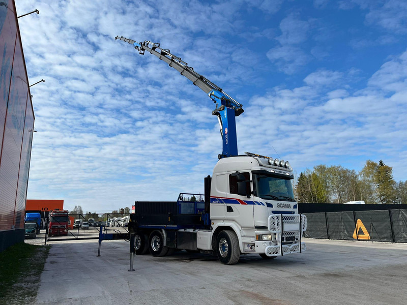 Cabeza tractora Scania G 490 6x2 HMF 5020 K6 + JIB / RETARDER: foto 9