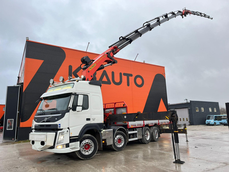 Volvo FM 500 8x2*6 COMBI / EXTENDABLE PLATFORM + TRACTOR / PK65002 + JIB + WINCH / PLATFORM L=6498 mm - Cabeza tractora: foto 1 Volvo FM 500 8x2*6 COMBI / EXTENDABLE PLATFORM + TRACTOR / PK65002 + JIB + WINCH / PLATFORM L=6498 mm - Cabeza tractora: foto 1