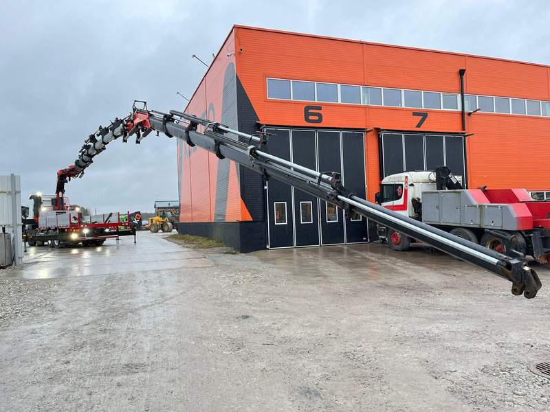Cabeza tractora Volvo FM 500 8x2*6 COMBI / EXTENDABLE PLATFORM + TRACTOR / PK65002 + JIB + WINCH / PLATFORM L=6498 mm: foto 9