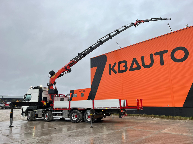 Cabeza tractora Volvo FM 500 8x2*6 COMBI / EXTENDABLE PLATFORM + TRACTOR / PK65002 + JIB + WINCH / PLATFORM L=6498 mm: foto 8
