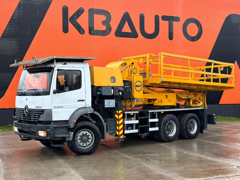 Mercedes-Benz Atego 2628 6x4 AMV ARBPL.10.5M / boom 10.5 m / 1000 kg / 7912 hours - KAESER M76 / 2700 l/min - Camión, Camión grúa: foto 2 Mercedes-Benz Atego 2628 6x4 AMV ARBPL.10.5M / boom 10.5 m / 1000 kg / 7912 hours - KAESER M76 / 2700 l/min - Camión, Camión grúa: foto 2