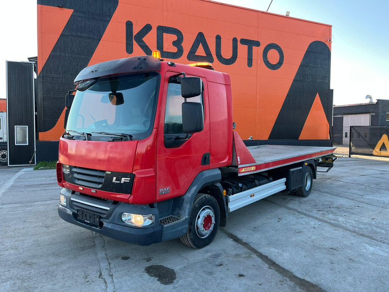DAF LF 250 4x2 Jige Simplex 5T / 2x WINCH / platform L=5498 mm - Camión portavehículos: foto 1 DAF LF 250 4x2 Jige Simplex 5T / 2x WINCH / platform L=5498 mm - Camión portavehículos: foto 1