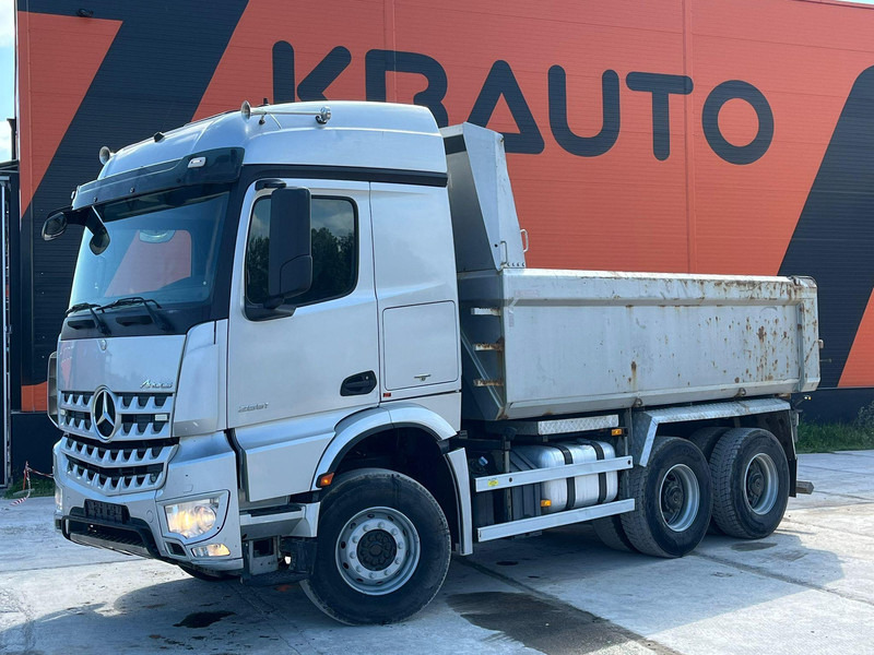 Mercedes-Benz Arocs 2651 6x4 RETARDER / FULL STEEL / BOX L=4541 mm - Camión volquete: foto 1 Mercedes-Benz Arocs 2651 6x4 RETARDER / FULL STEEL / BOX L=4541 mm - Camión volquete: foto 1