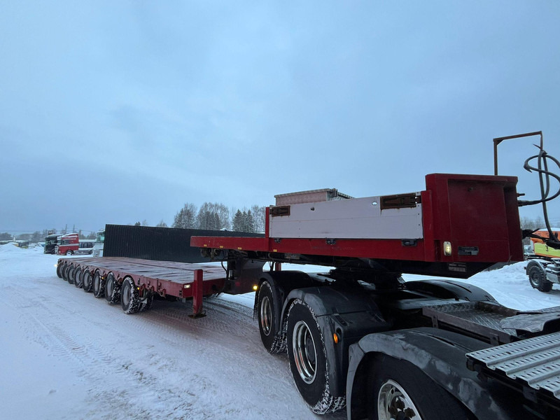 Nooteboom MCO-92VV 8 AXLES - 5 STEERED / HYRDAULIC SUSPENSION - Semirremolque góndola rebajadas: foto 4 Nooteboom MCO-92VV 8 AXLES - 5 STEERED / HYRDAULIC SUSPENSION - Semirremolque góndola rebajadas: foto 4
