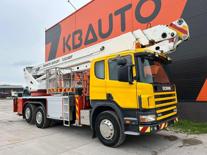 Scania P 114 6x2*4 BRONTO S 32 HDT / 32 meters / 440 kg - Plataforma elevadora: foto 4 Scania P 114 6x2*4 BRONTO S 32 HDT / 32 meters / 440 kg - Plataforma elevadora: foto 4