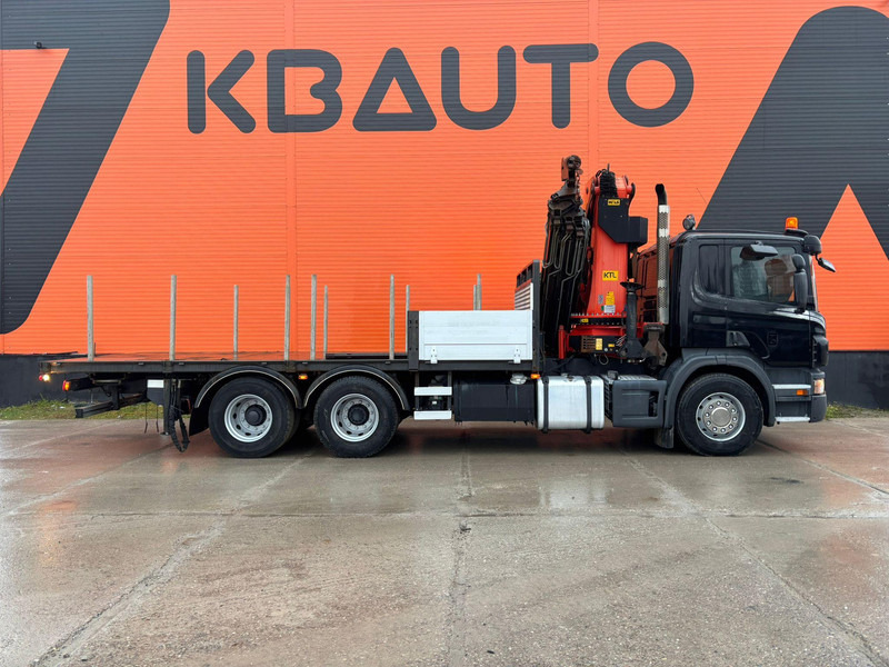 Scania P 380 6x2 PK 44002 + WINCH / PLATFORM L=6090 mm - Camión caja abierta, Camión grúa: foto 5 Scania P 380 6x2 PK 44002 + WINCH / PLATFORM L=6090 mm - Camión caja abierta, Camión grúa: foto 5