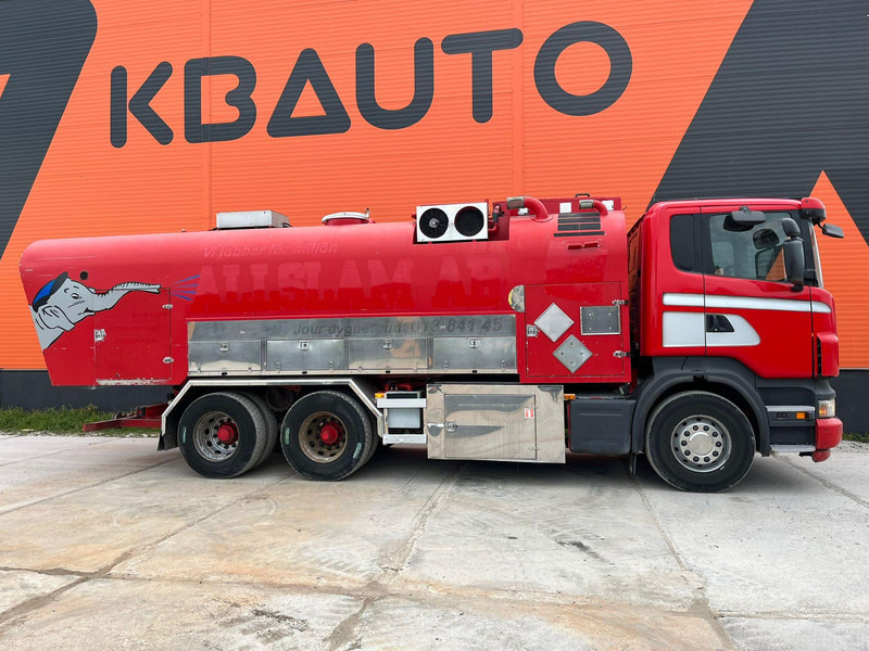 Scania R 420 6x2 ADR / STAINLESS STEEL TANK 9500 l / FULL STEEL SUSPENSION - Camión cisterna: foto 5 Scania R 420 6x2 ADR / STAINLESS STEEL TANK 9500 l / FULL STEEL SUSPENSION - Camión cisterna: foto 5