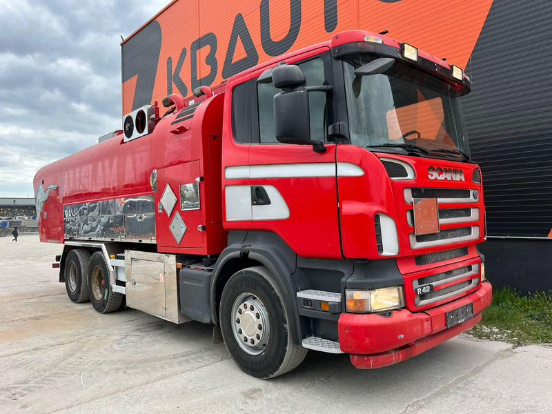 Scania R 420 6x2 ADR / STAINLESS STEEL TANK 9500 l / FULL STEEL SUSPENSION - Camión cisterna: foto 4 Scania R 420 6x2 ADR / STAINLESS STEEL TANK 9500 l / FULL STEEL SUSPENSION - Camión cisterna: foto 4